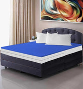 Waterproof Mattress Protector Zippered Blue-MPZ-619